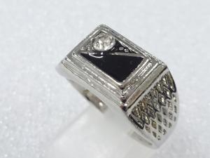 エナメル　クリスタル　指輪(23号)